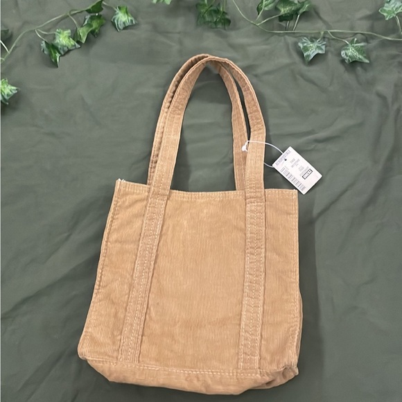 vintage y2k corduroy mini aeropostale tote bag - Picture 5 of 5